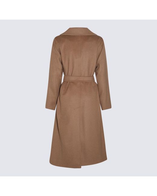 Max Mara Brown Wool Manuela Coat