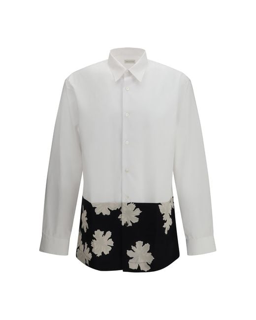 Dries Van Noten White Shirt Capero Cotton for men