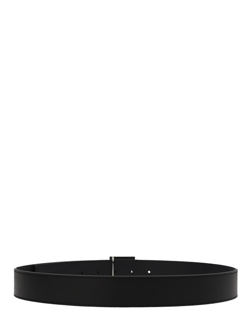 Givenchy White 4g Reversible Belt for men