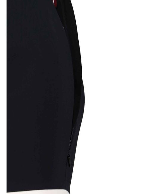 Gucci Black Silk And Wool Mini Dress