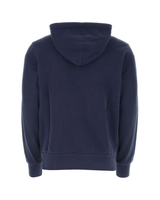 Polo Ralph Lauren Blue Cotton Sweatshirt Fleece for men