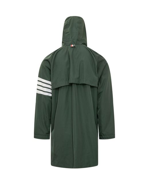 Thom Browne Green Trench & Parka for men