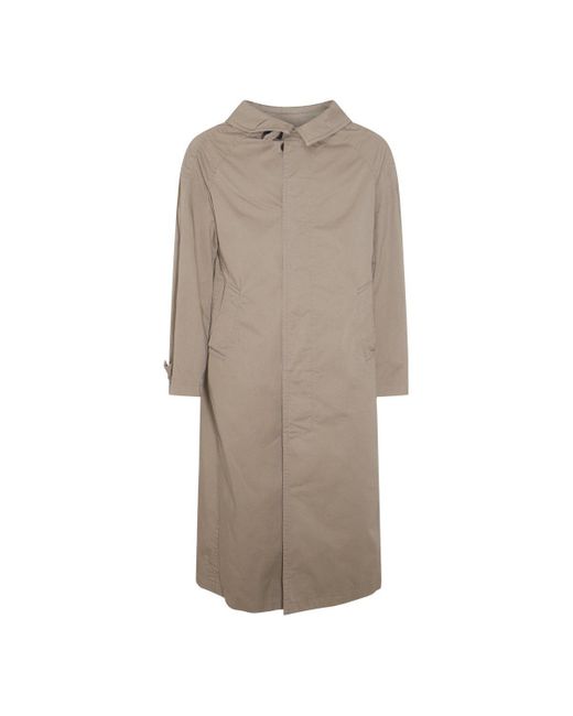 Balenciaga Brown Mid-Length Coat for men
