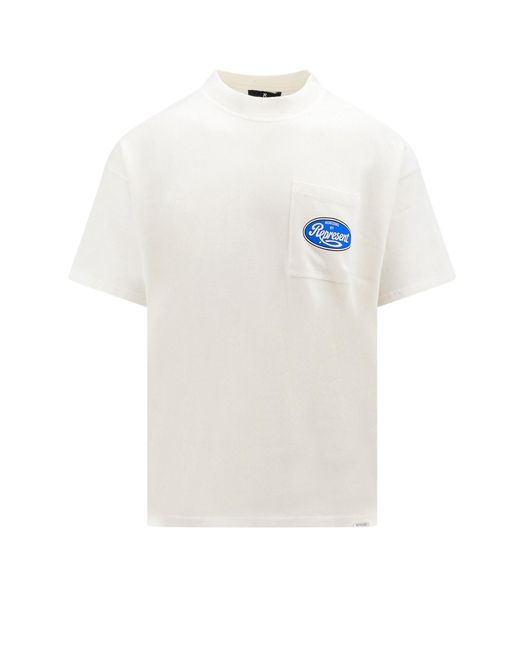 Represent White T-Shirt for men