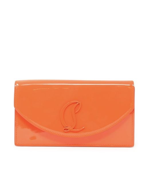 Christian Louboutin Orange Shoulder Bags
