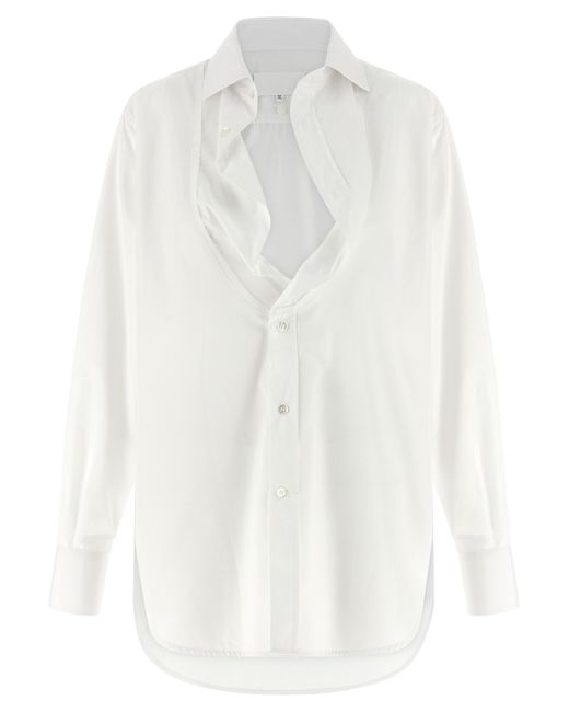 Maison Margiela White Poplin Shirt