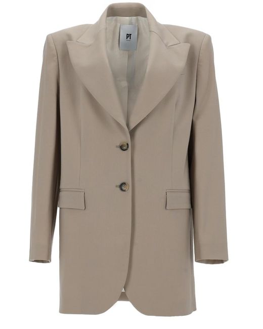 PT Torino Natural Wool Jacket Victoria Virgin