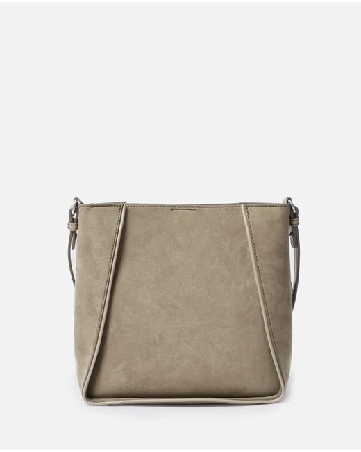 Stella McCartney Gray Crossbody Bag Alter Suede