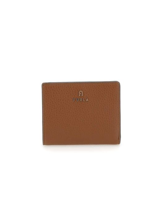 Furla Brown "camelia" Leather Wallet