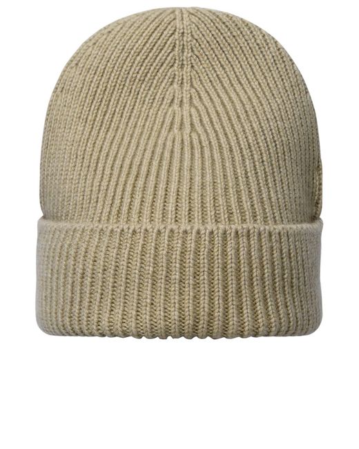Burberry Natural Cashmere Beanie for men