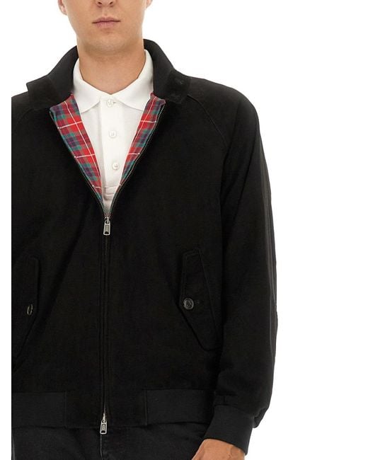 Baracuta Black Jacket G9 Leather for men