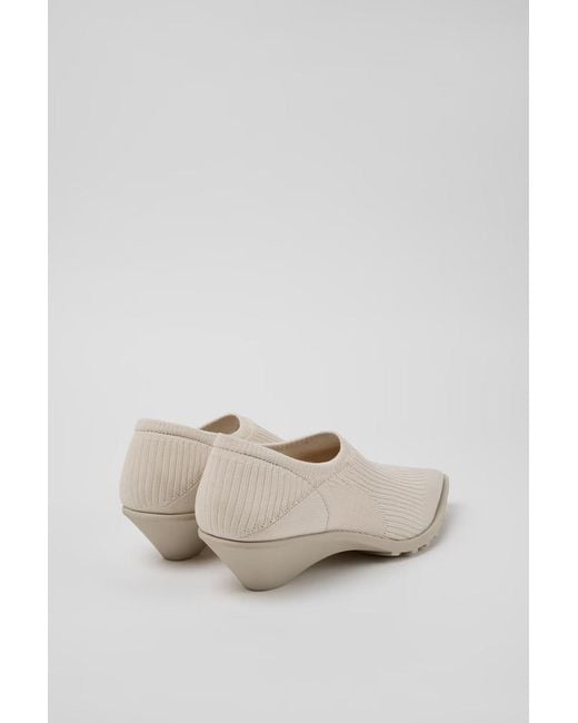 Camper White Anita Ry Low Natural Sneaker