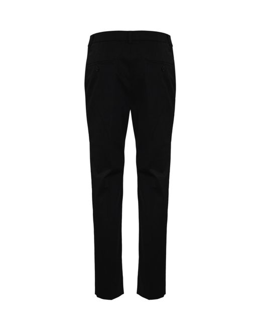 Weekend by Maxmara Black Cecco Stretch Cotton Trousers