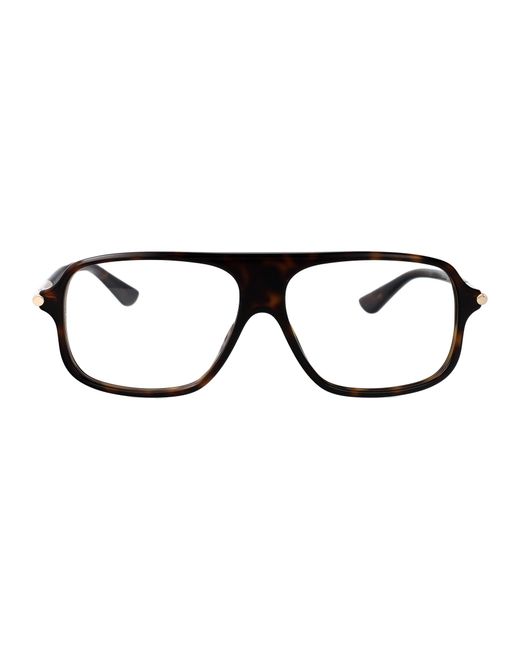 McQueen Black Am0555O 002 Acetate Optical