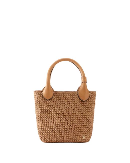 Helen Kaminski Brown Bags Raffia