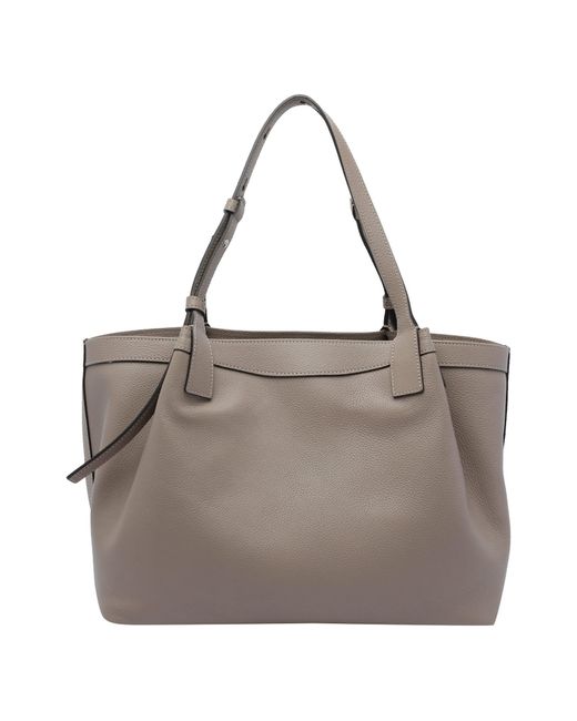 Serapian Gray Small Secret Shoulder Bag
