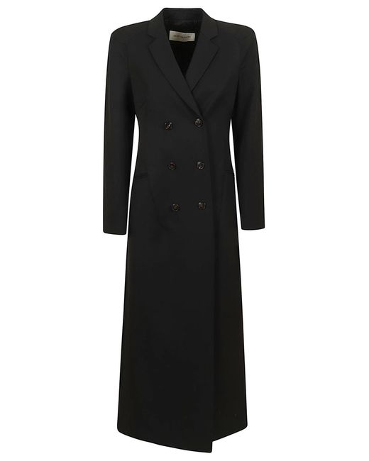 Dries Van Noten Black 00030-Ronna 3122 W.W.Coat Cappotto