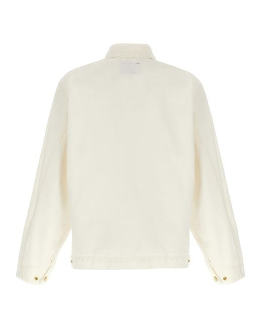 Carhartt White 'Og Detroit' Jacket for men