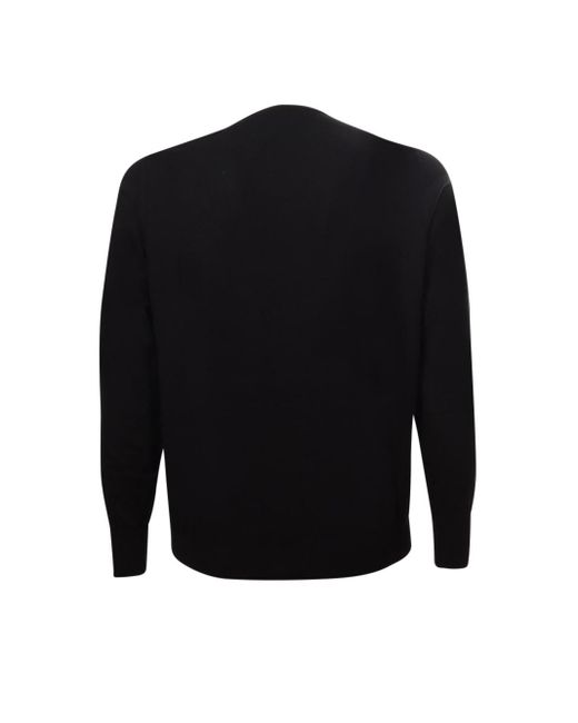 Cruciani Black Malo Sweater for men