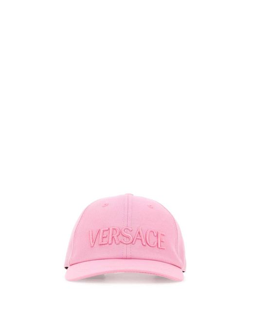 Versace Pink Hats And Headbands