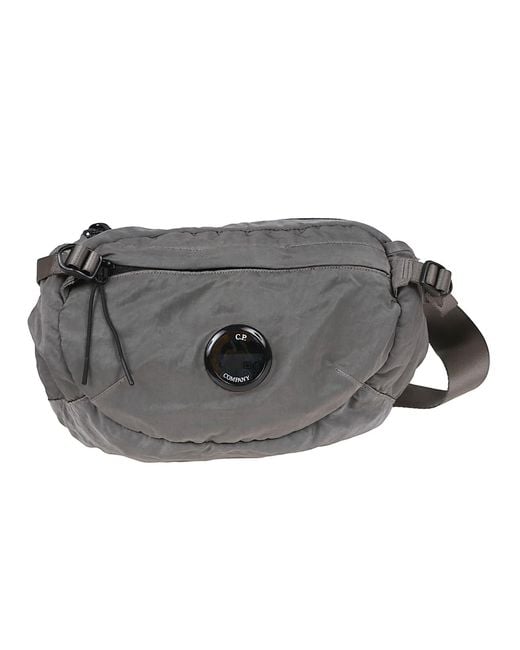 C P Company Gray Accessories Bag for men