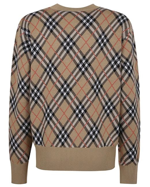 Burberry Gray Sweater Au25-Ww-Smt-2.1