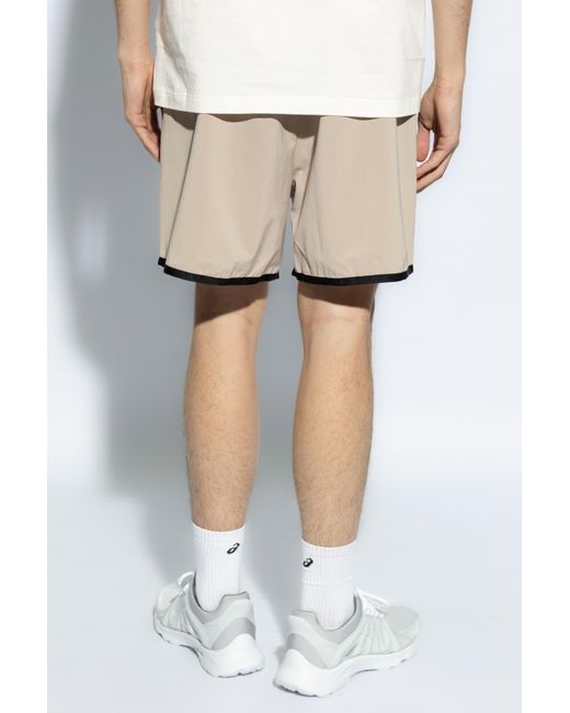 Fendi White Shorts With Logo, for men