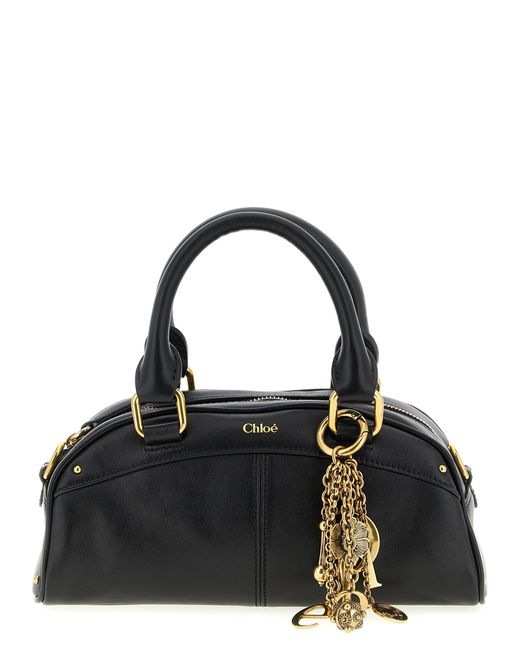 Chloé Black Chloã Small Bowling Handbag