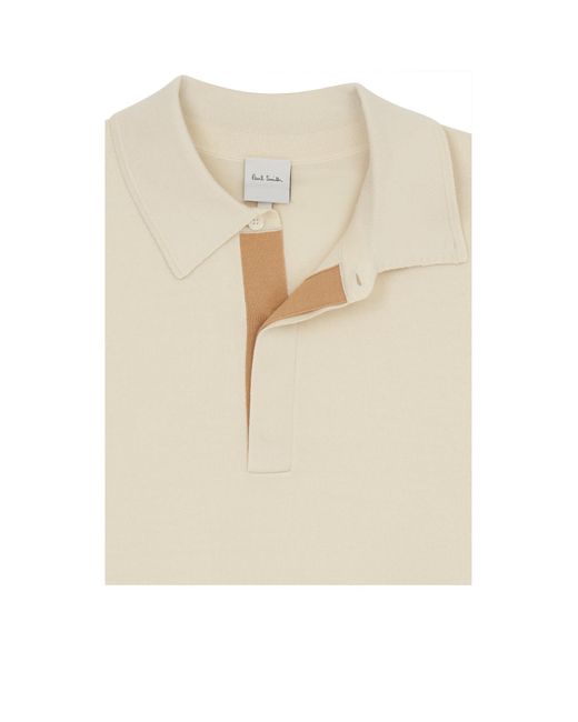 Paul Smith White Short-Sleeved Polo Shirt for men