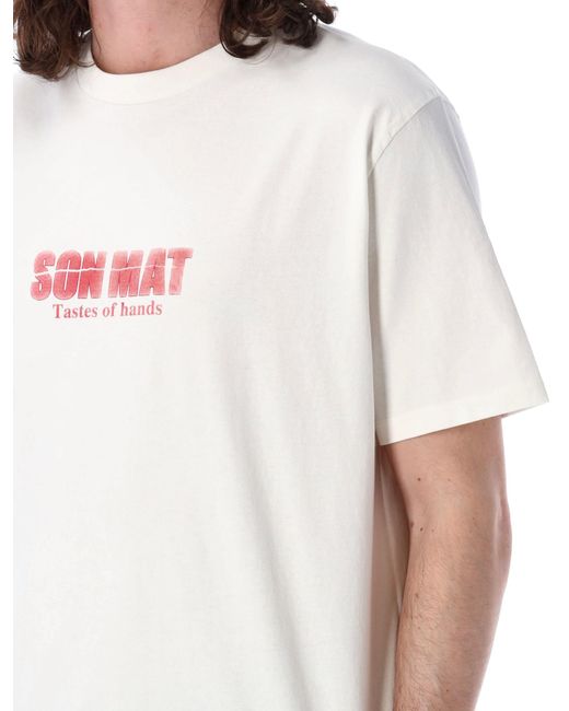 Our Legacy White Son Mat Boxy T-Shirt for men