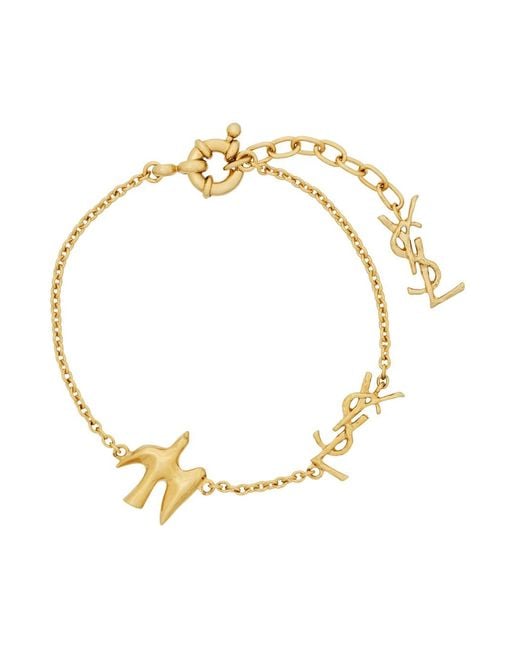 Saint Laurent Metallic Bracelet-Coloured Brass Bracelets