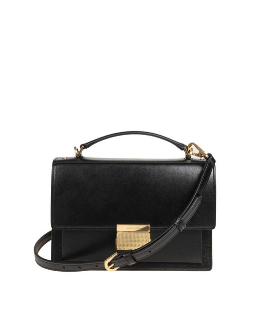 Golden Goose Deluxe Brand Black Leather Handbag
