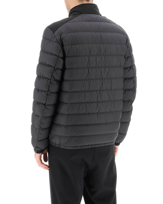 Woolrich Black Bering Lightweight Down Jacket for men