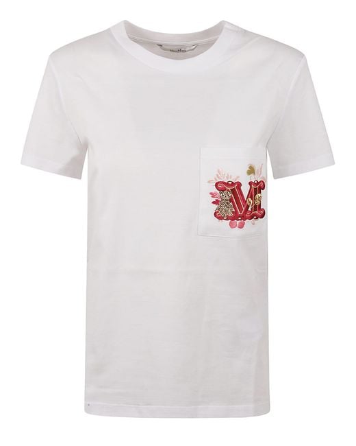 Max Mara White Nuinzio Blouse