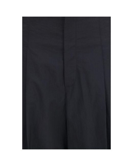 Brunello Cucinelli Black Cotton Casual Pants