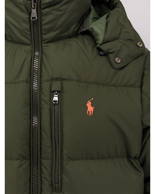 Polo Ralph Lauren Green Recycled Nylon Down Jacket for men