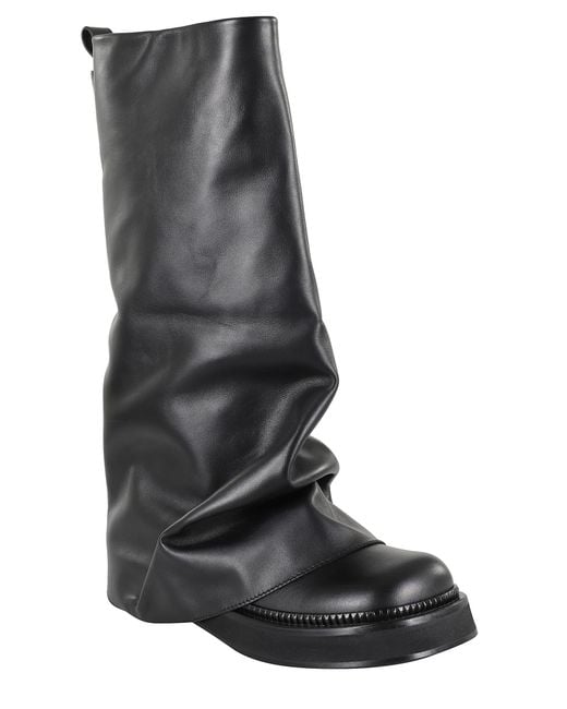 The Attico Black Robin Boots