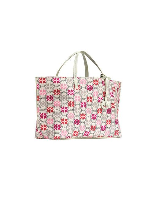Pinko Green Shopper Bag-Fuchsia- Polyethylene Shopper-Bags
