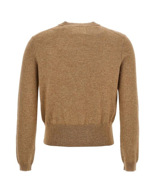 Isabel Marant Natural Cardigan Newton Cotton Wool Cardigans