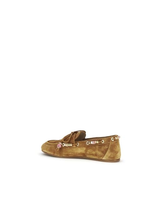 Stuart Weitzman Natural Boat Shoes