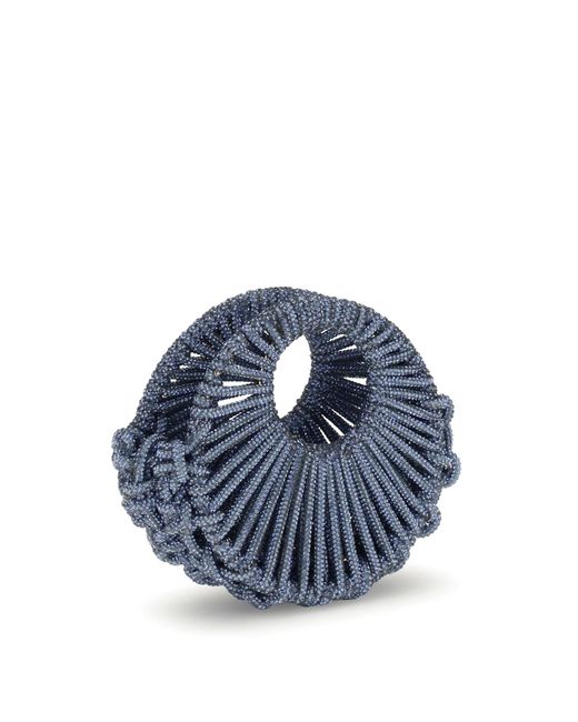 HIBOURAMA Blue Jaya Mini Shoulder Bag