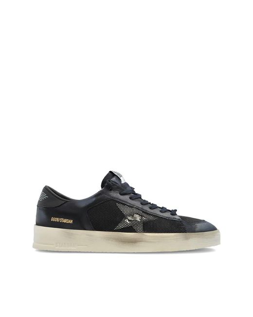 Golden Goose Deluxe Brand Black Trainers for men