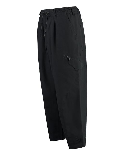 Y-3 Black Y-3 Trousers for men