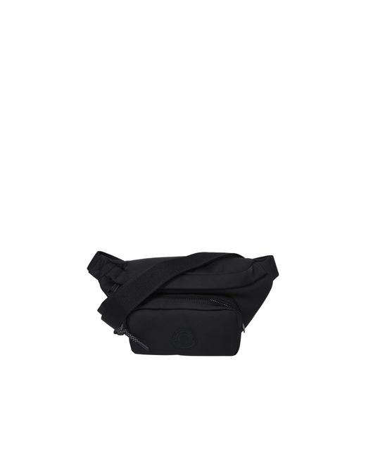 Moncler Black Belt Bags for men