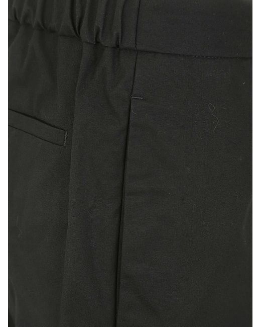 Jil Sander Black D 06 Aw 19 Relaxed Fit Trousers for men