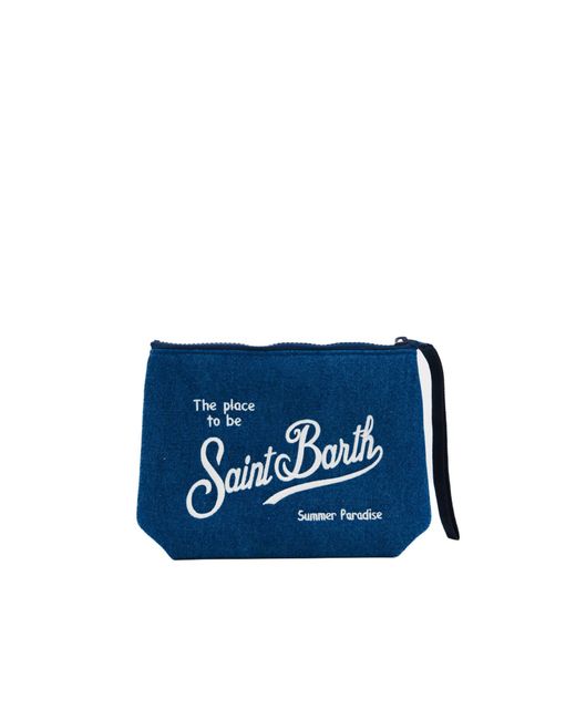 Mc2 Saint Barth Blue Aline Clutch Bag for men