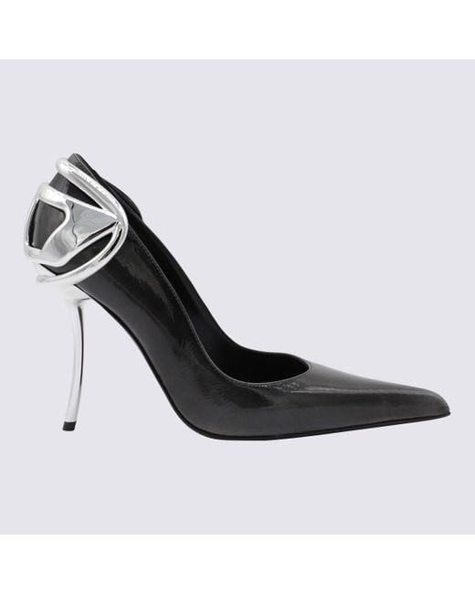 DIESEL Black And Leather Pumps