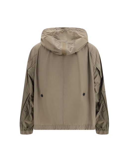Parajumpers Brown Hooded Jacket Itoha Outer: Polyamide