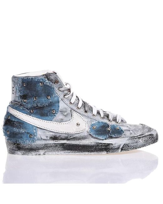 MIMANERA Blue Nike Blazer Patch