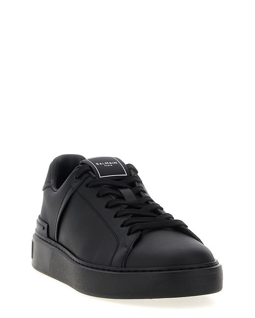 Balmain Black 'B-Court' Sneakers for men